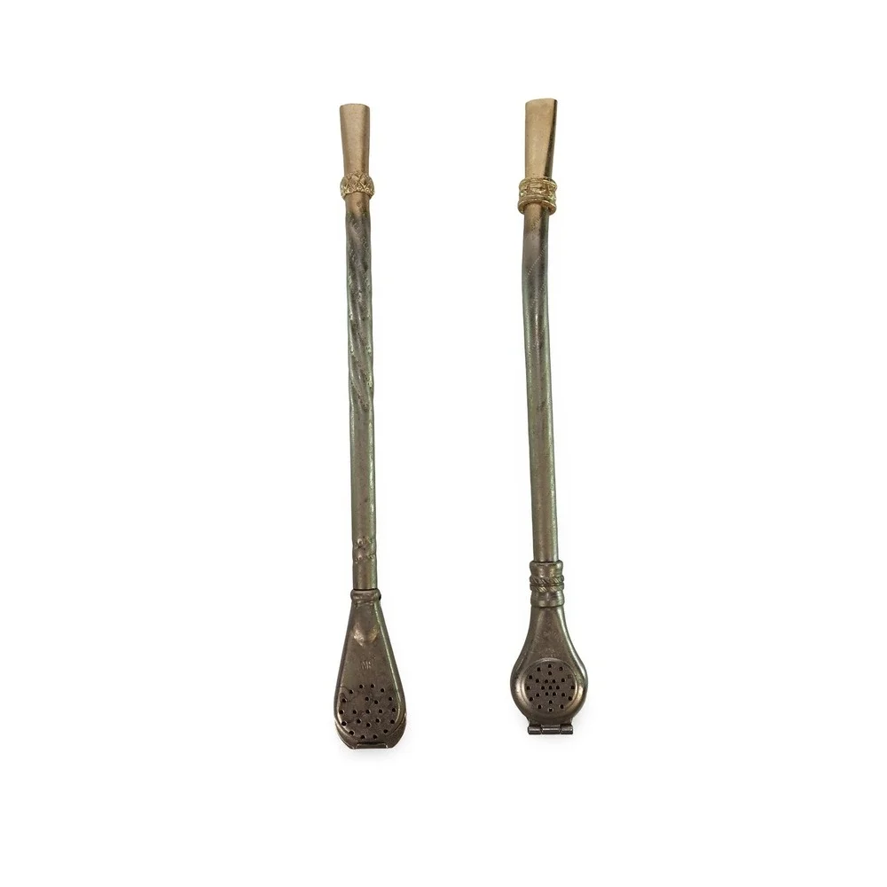 San Carlos de Bariloche Yerba Mate Gourd Set Argentine Souvenir‎